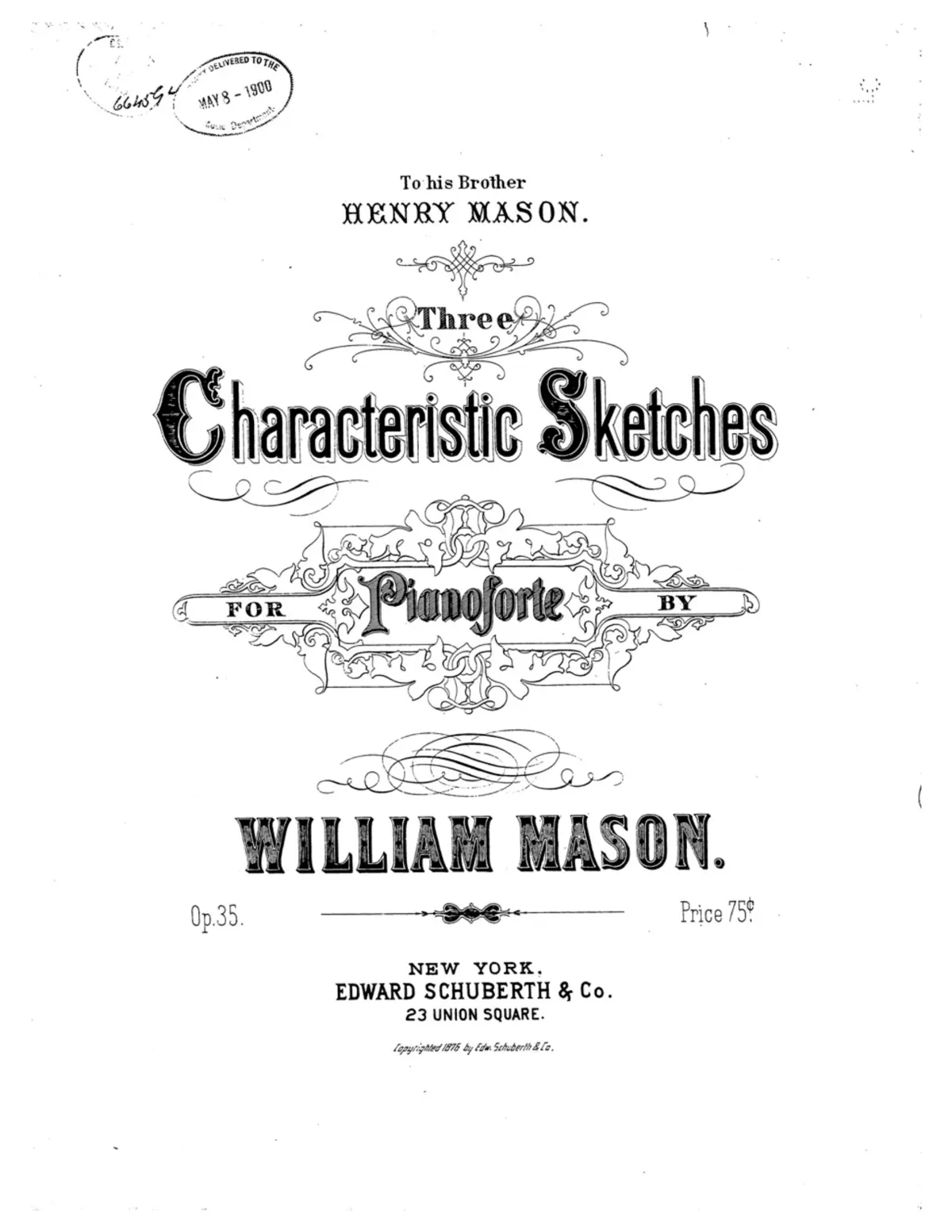 3 Characteristic Sketches - Page 1