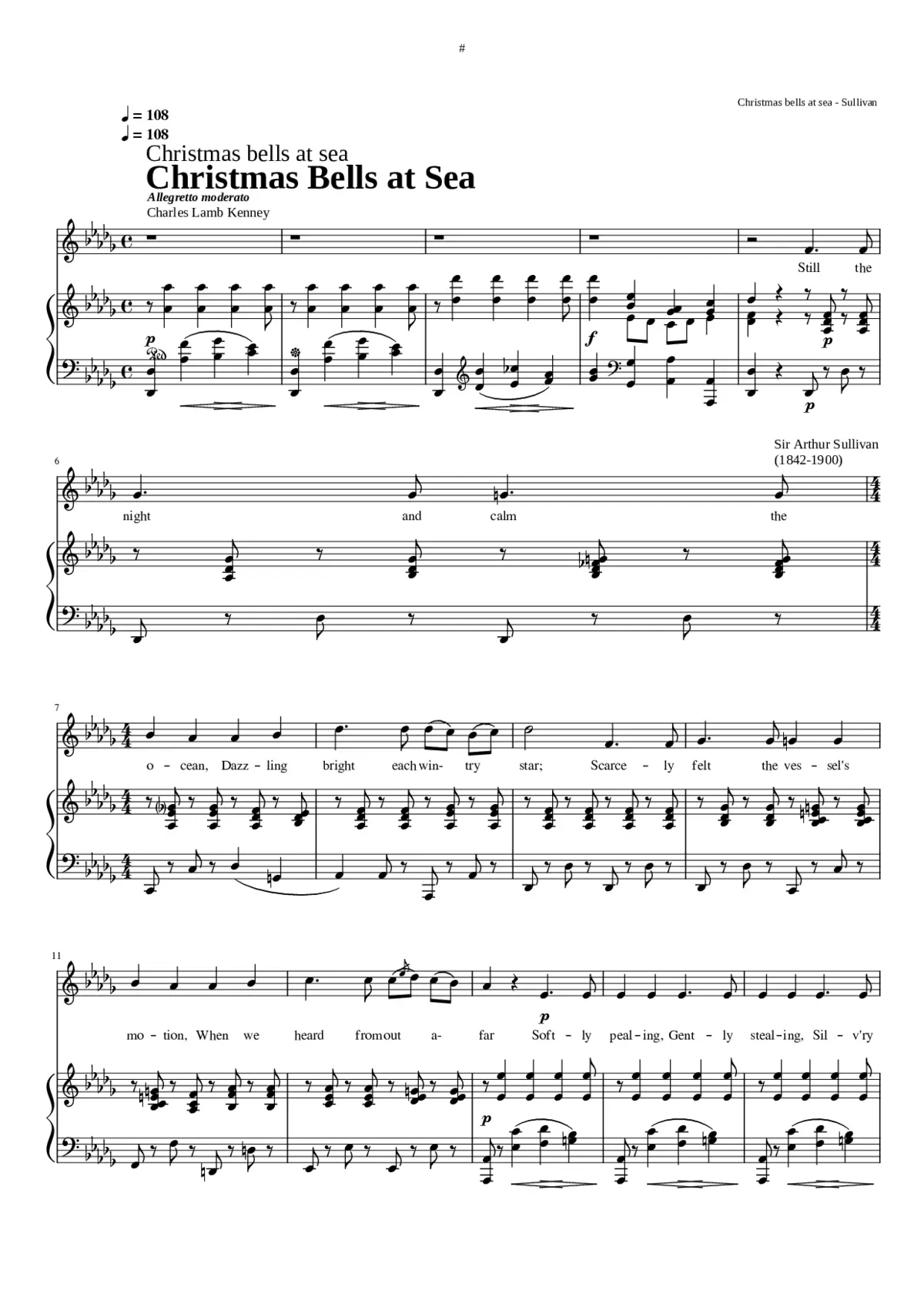 Christmas bells at sea - Page 1