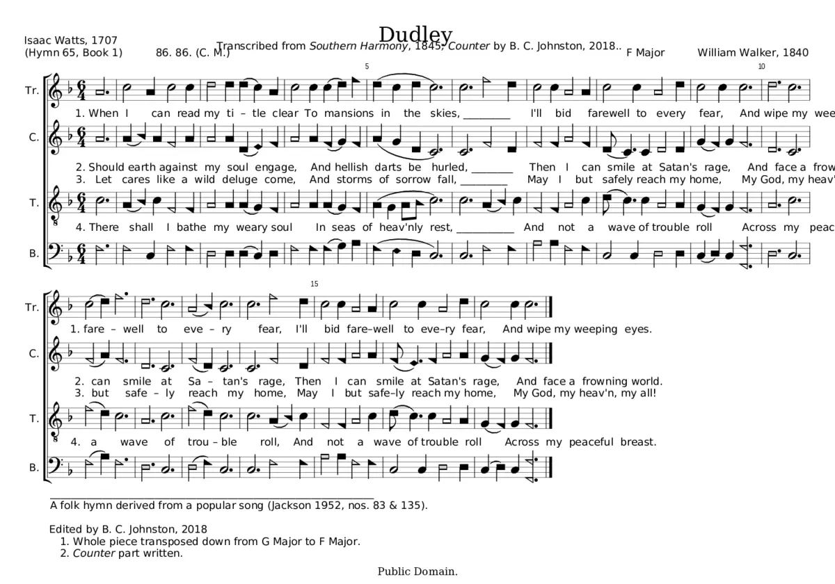 Dudley - William Walker - Page 1