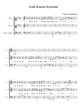 Audi domine hymnum