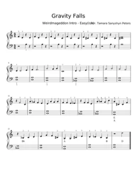 gravity falls weirdmageddon theme