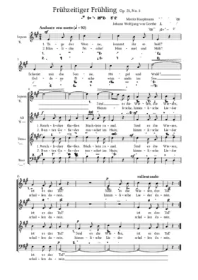 Frühzeitiger Frühling