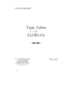 Trois fables de Florian