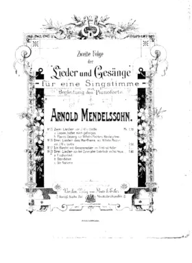 Drei Lieder aus dem Italienischen Liederbuch von Paul Heyse