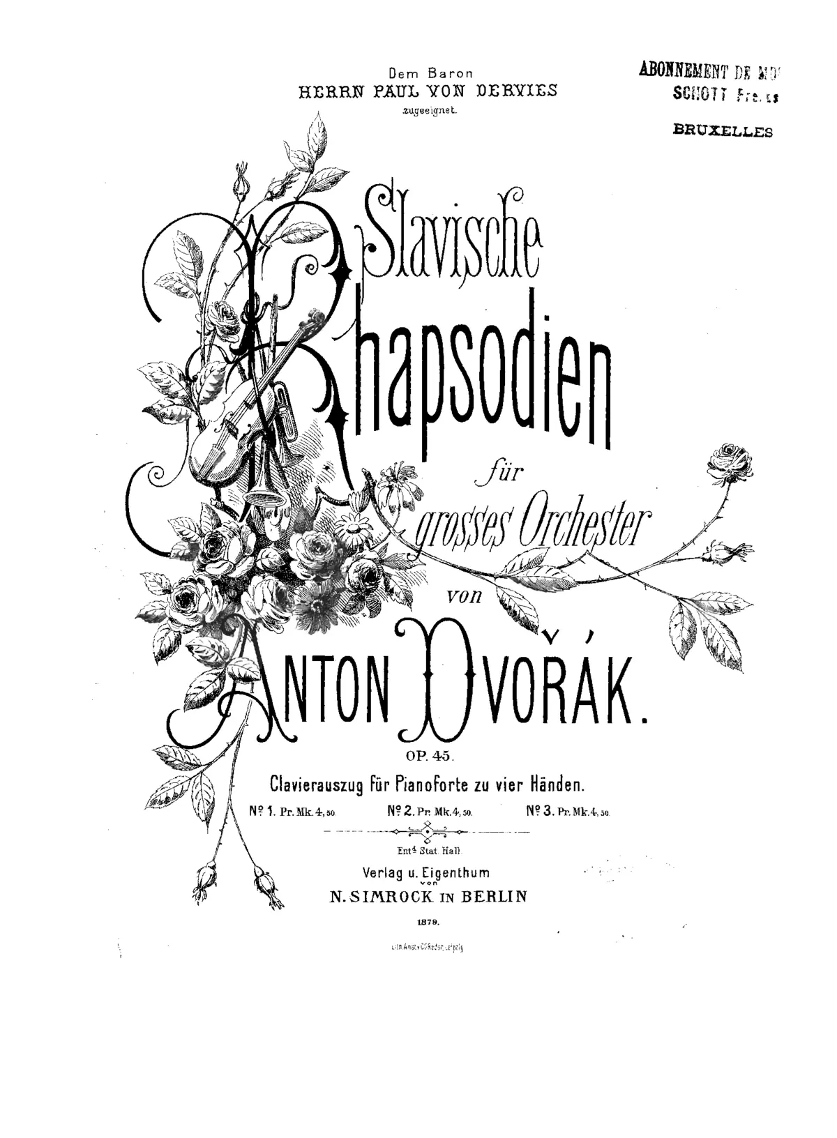 Slavonic Rhapsodies - Page 1