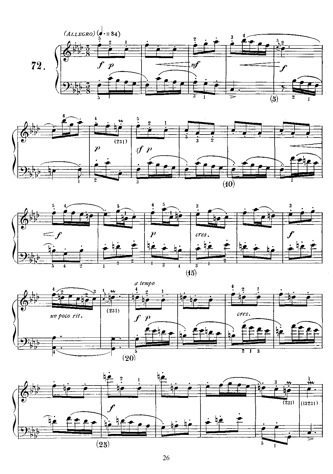 Keyboard Sonata in F minor - Page 1