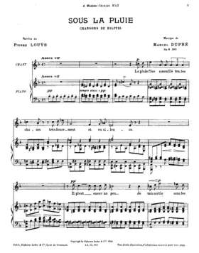 4 Mélodies
