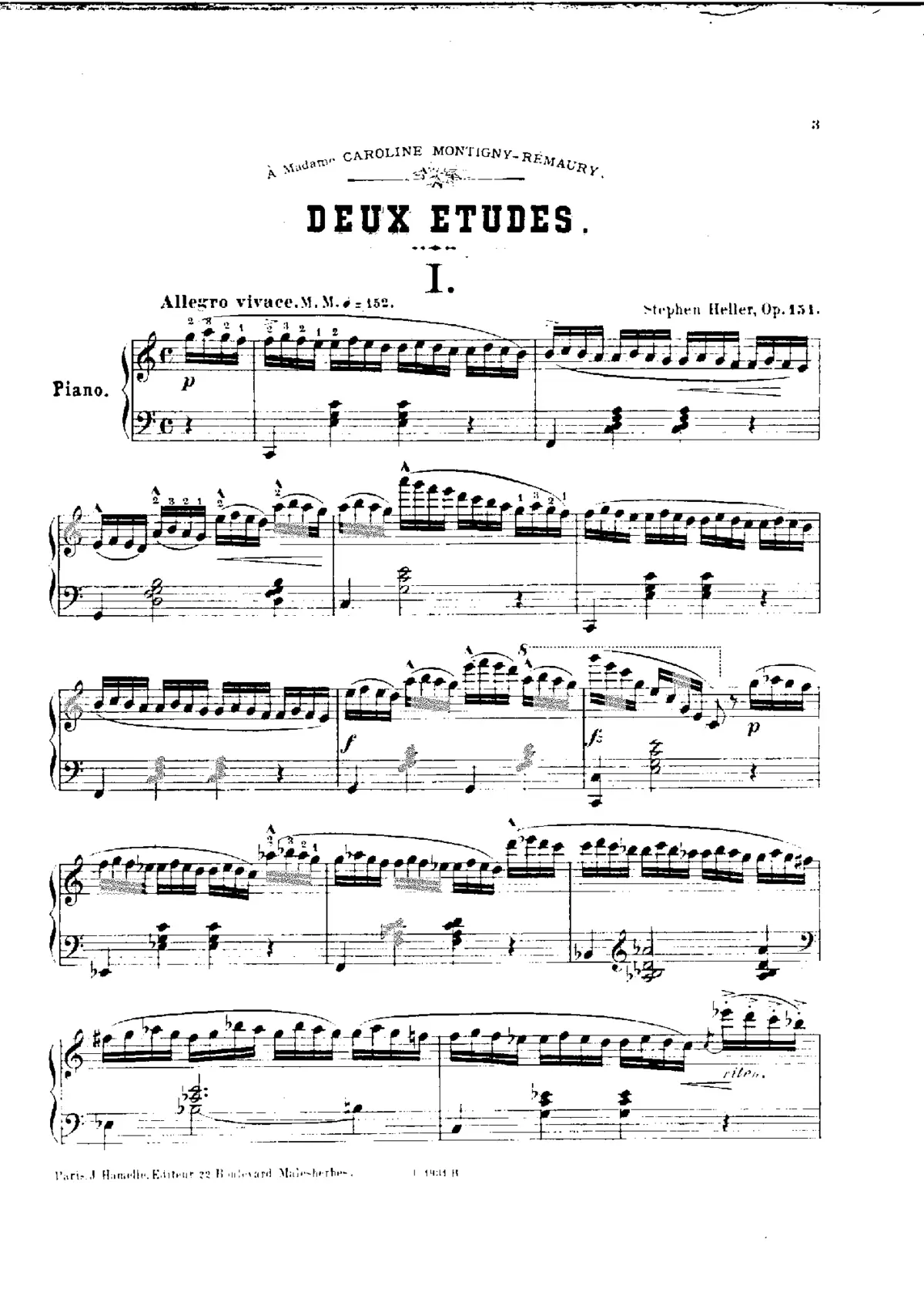 2 Etudes - Page 1