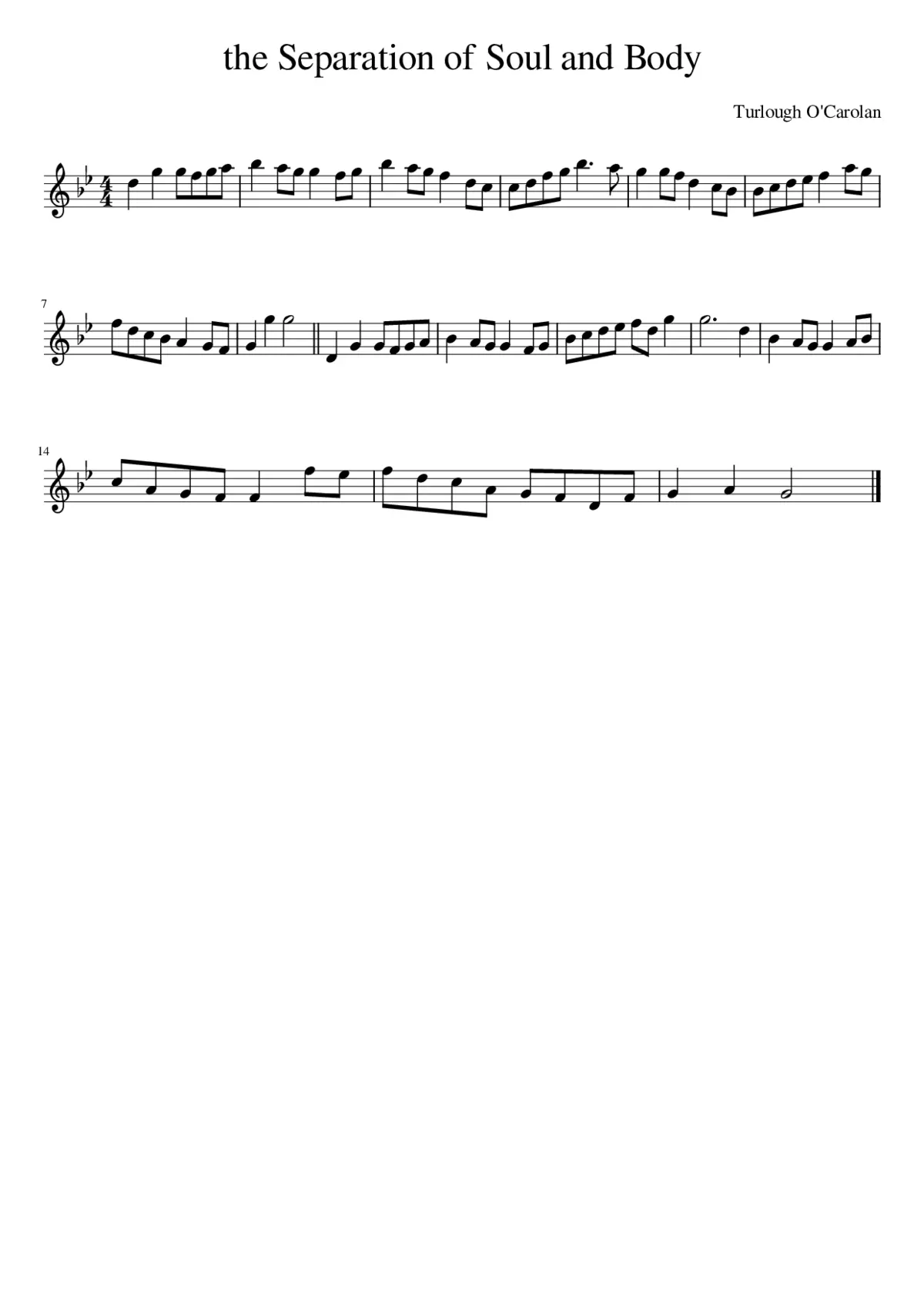 the Separation of Soul and Body - Page 1