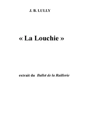 Ballet de la raillerie