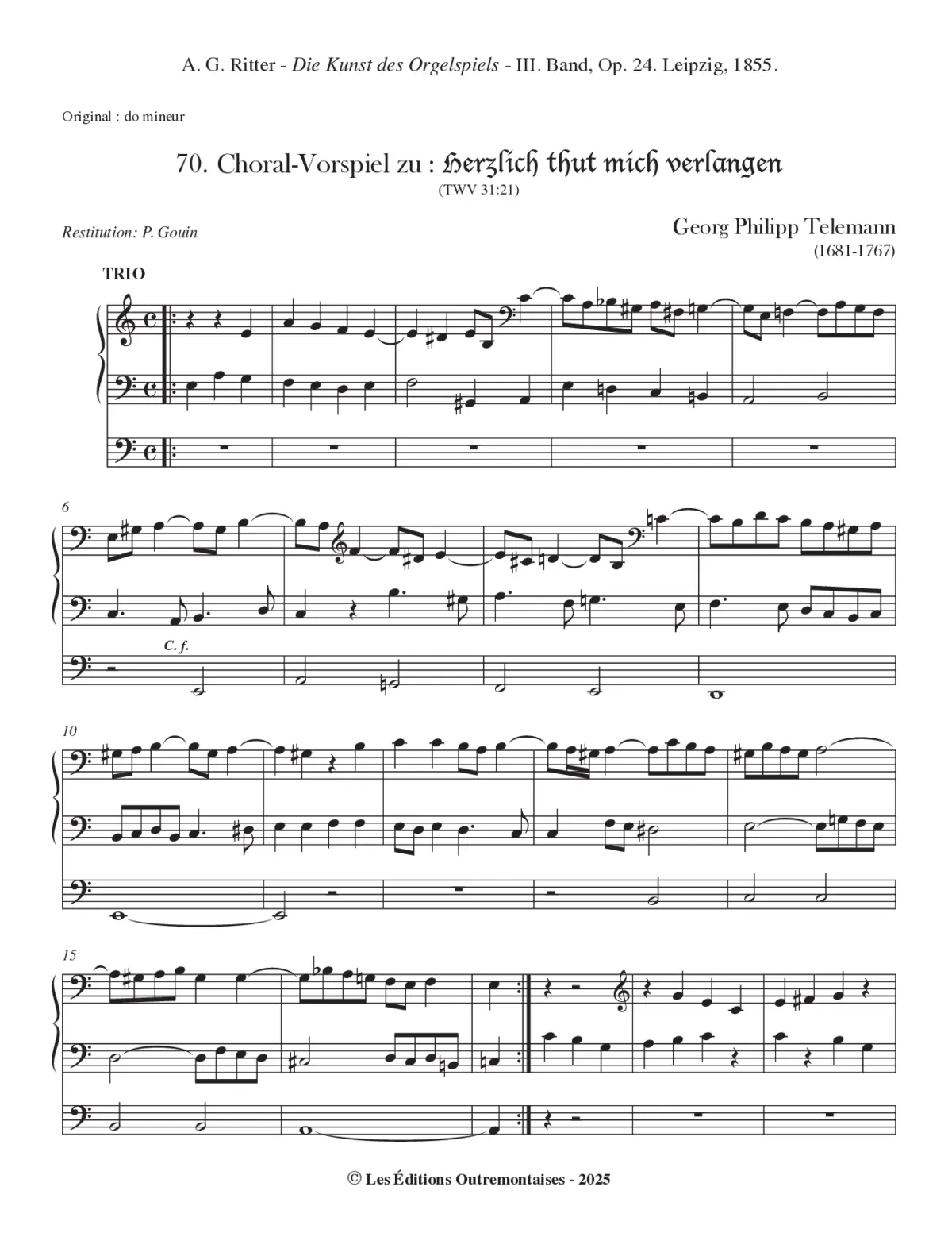 Herzlich thut mich verlangen - Page 1
