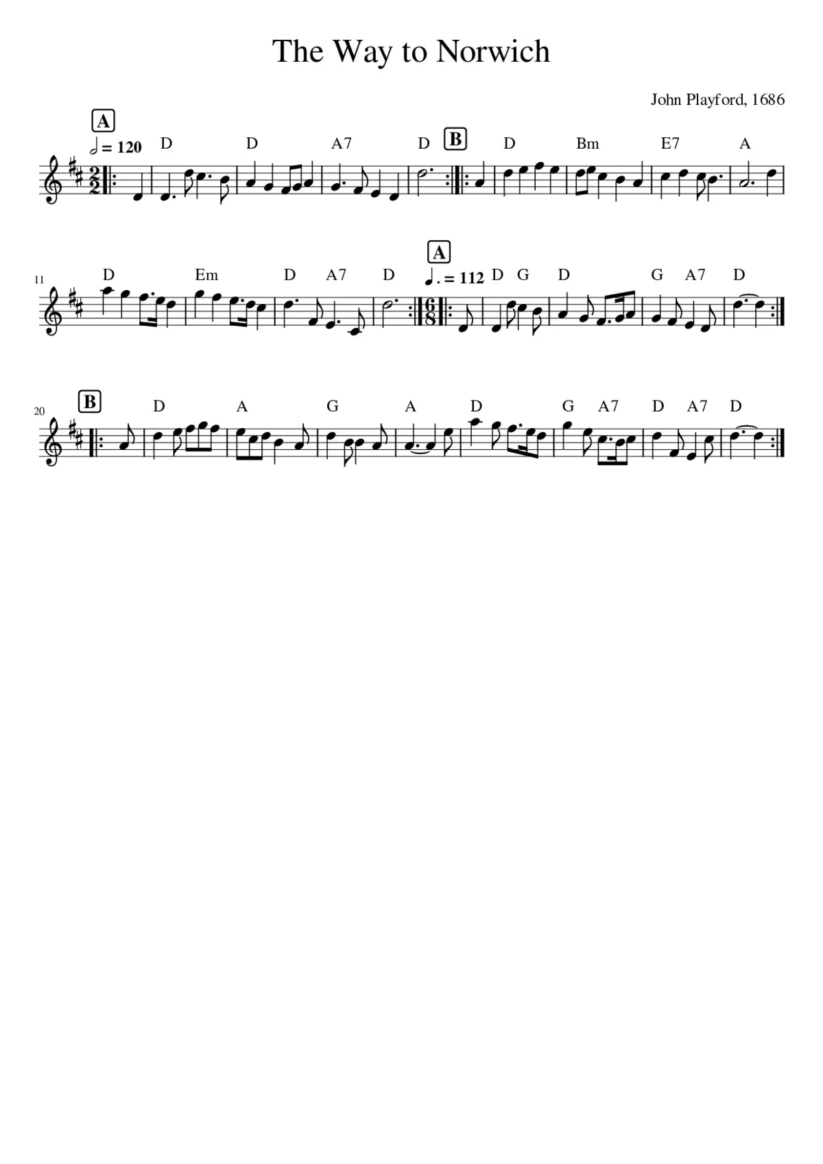 The Way to Norwich - Page 1
