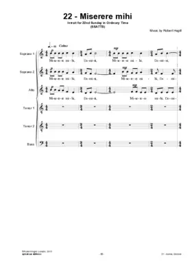 Miserere mihi, Domine