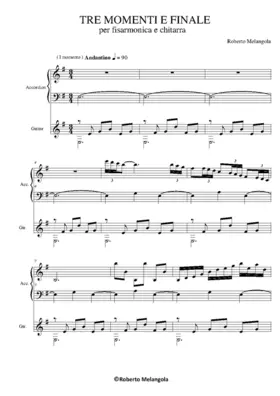 Tre Momenti e Finale
