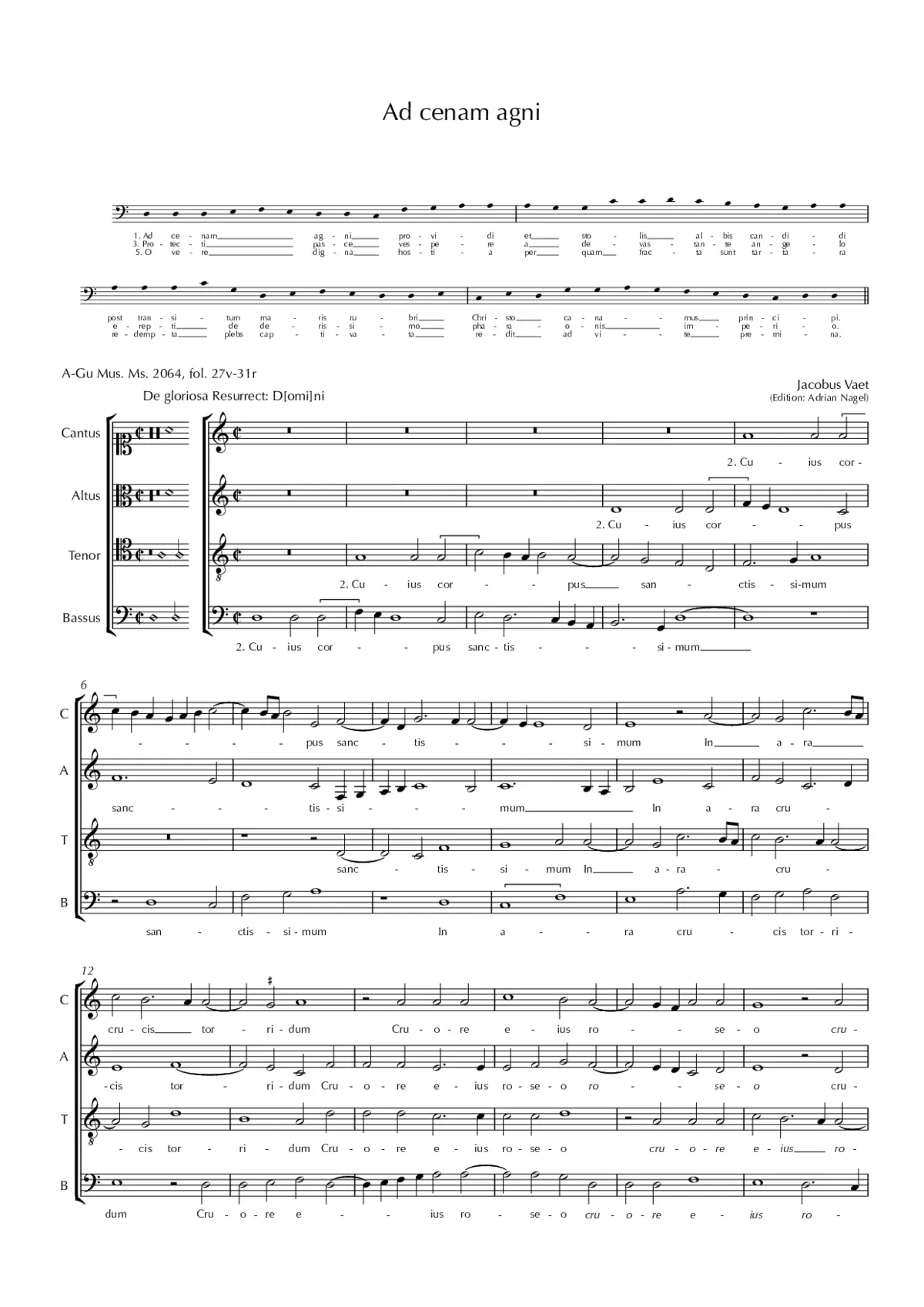 Ad cenam agni - Page 1