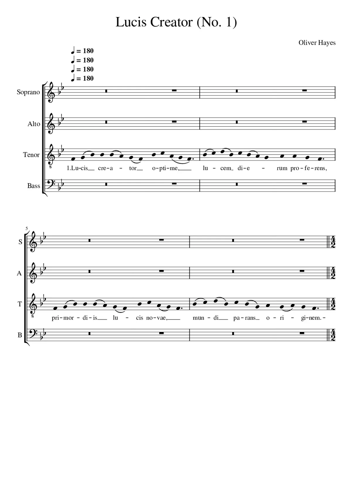 Lucis Creator (no. 1) - Page 1