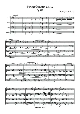 String Quartet No.12, Op.127