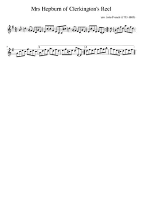 Mrs Hepburn of Clerkington's Reel