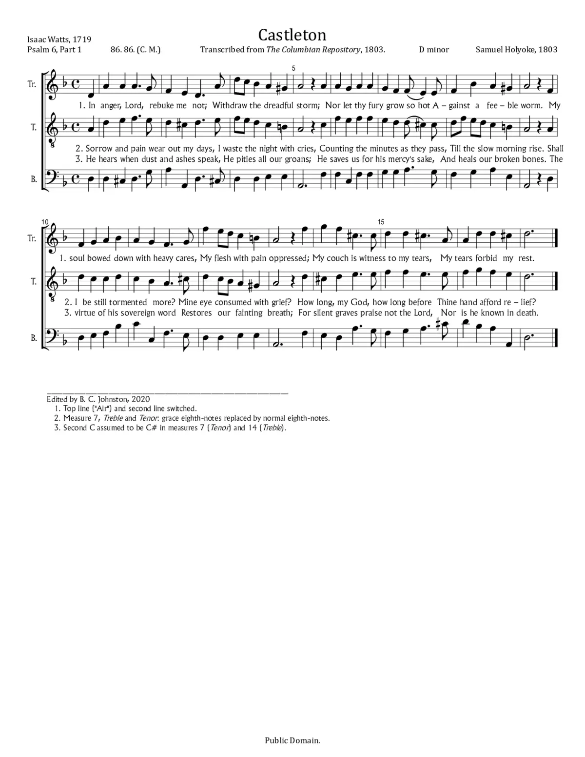 Castleton - Page 1