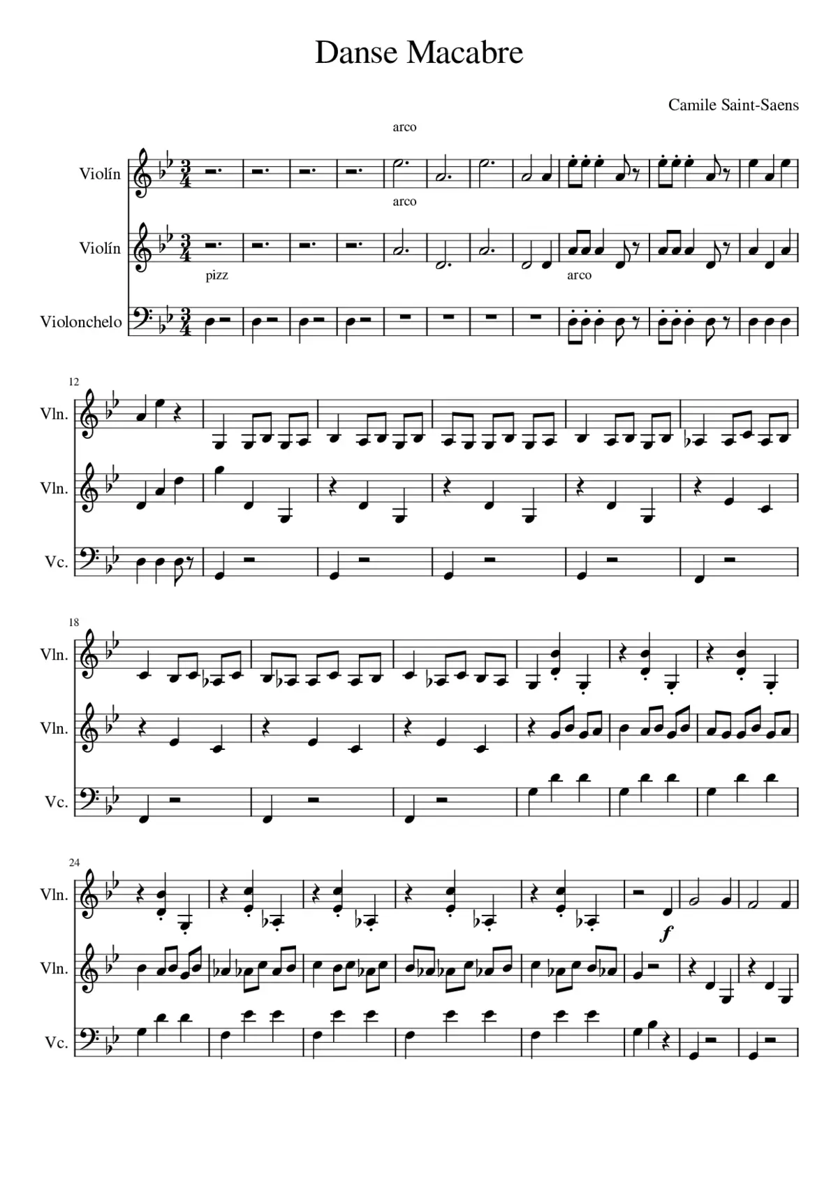 Danse macabre Op.40 - Page 1