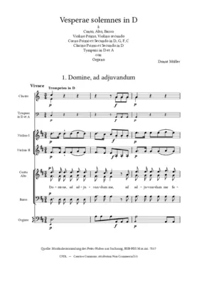 Vesperae solemnes in D