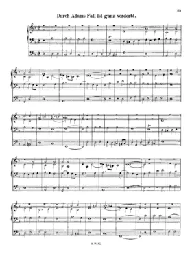 Durch Adams Fall ist ganz verderbt