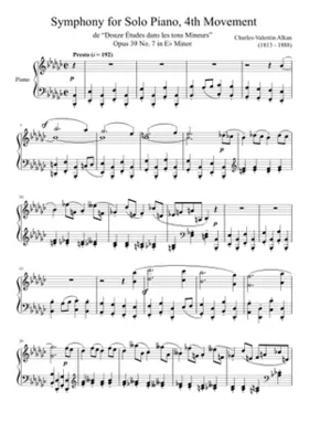 12 Etudes in All the Minor Keys Op.39