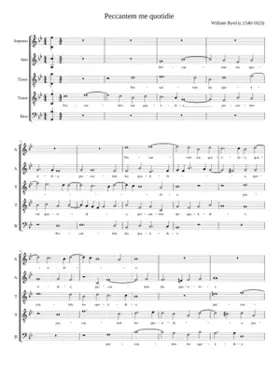 Peccantem me quotidie