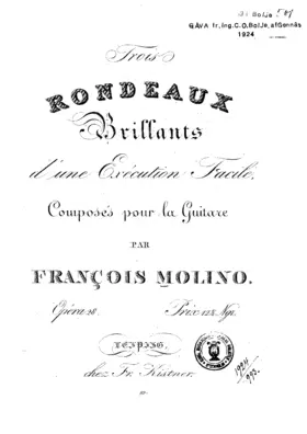 Trois Rondeaux brillants d'une exécution facile