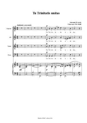 Tu Trinitatis unitas