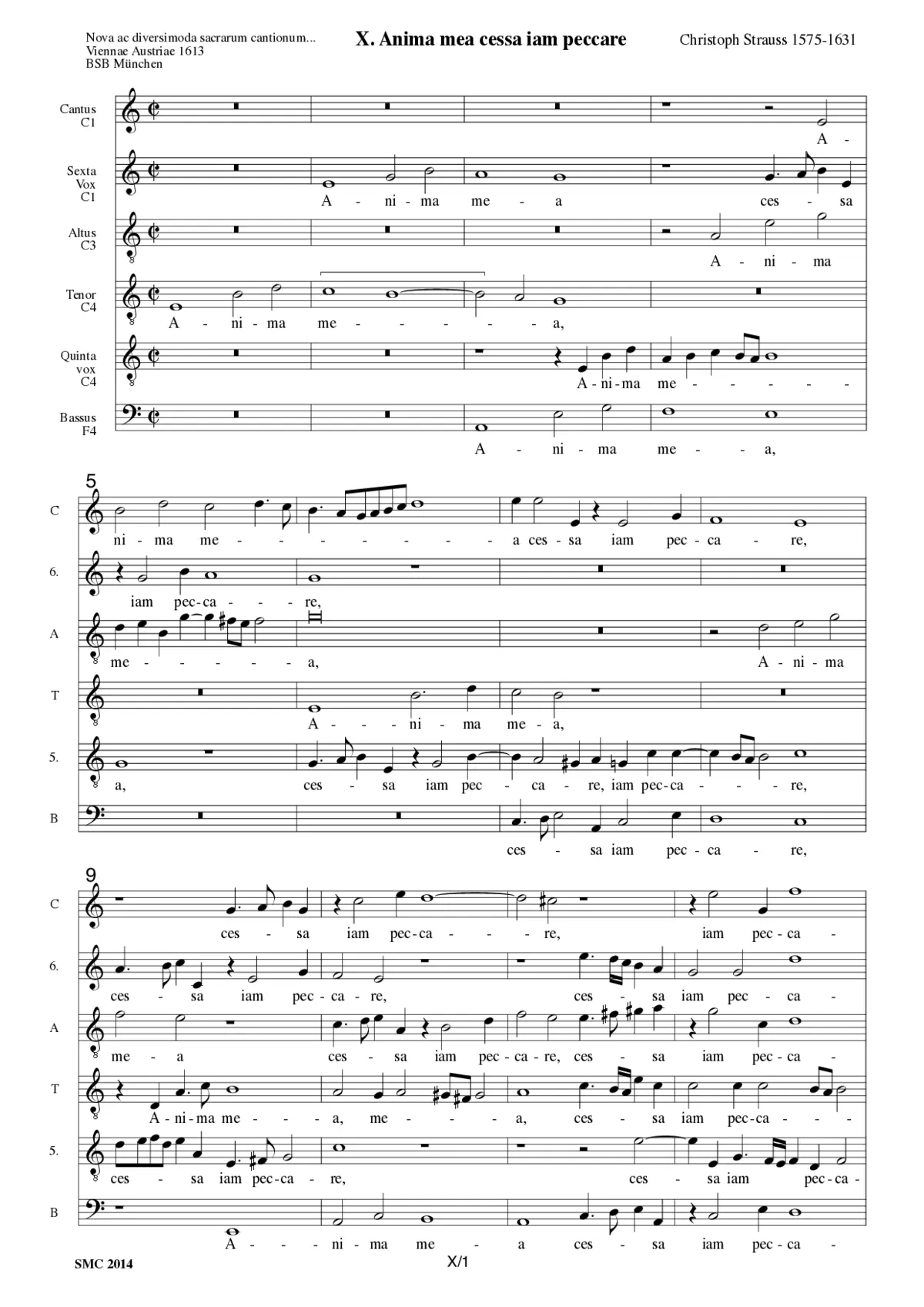 Anima mea cessa iam peccare a 6 - Page 1