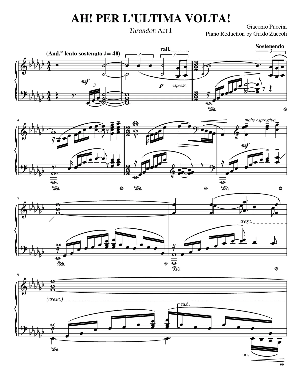 Turandot SC 91 - Page 1