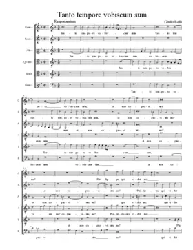 Tanto tempore vobiscum sum