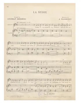 La neige