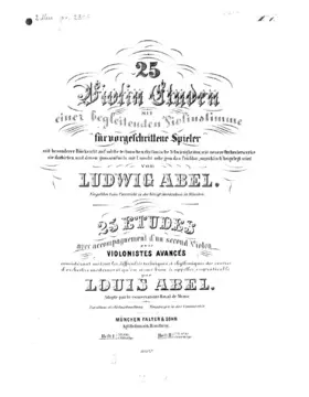 25 Violin-Etüden