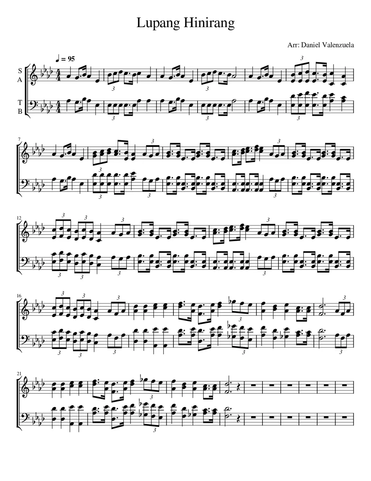 lupang hinirang - Page 1