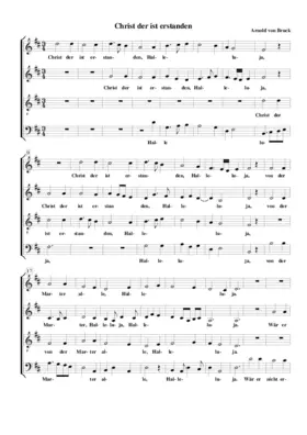 Christ der ist erstanden