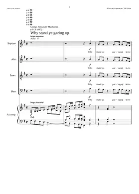 Why stand ye gazing up