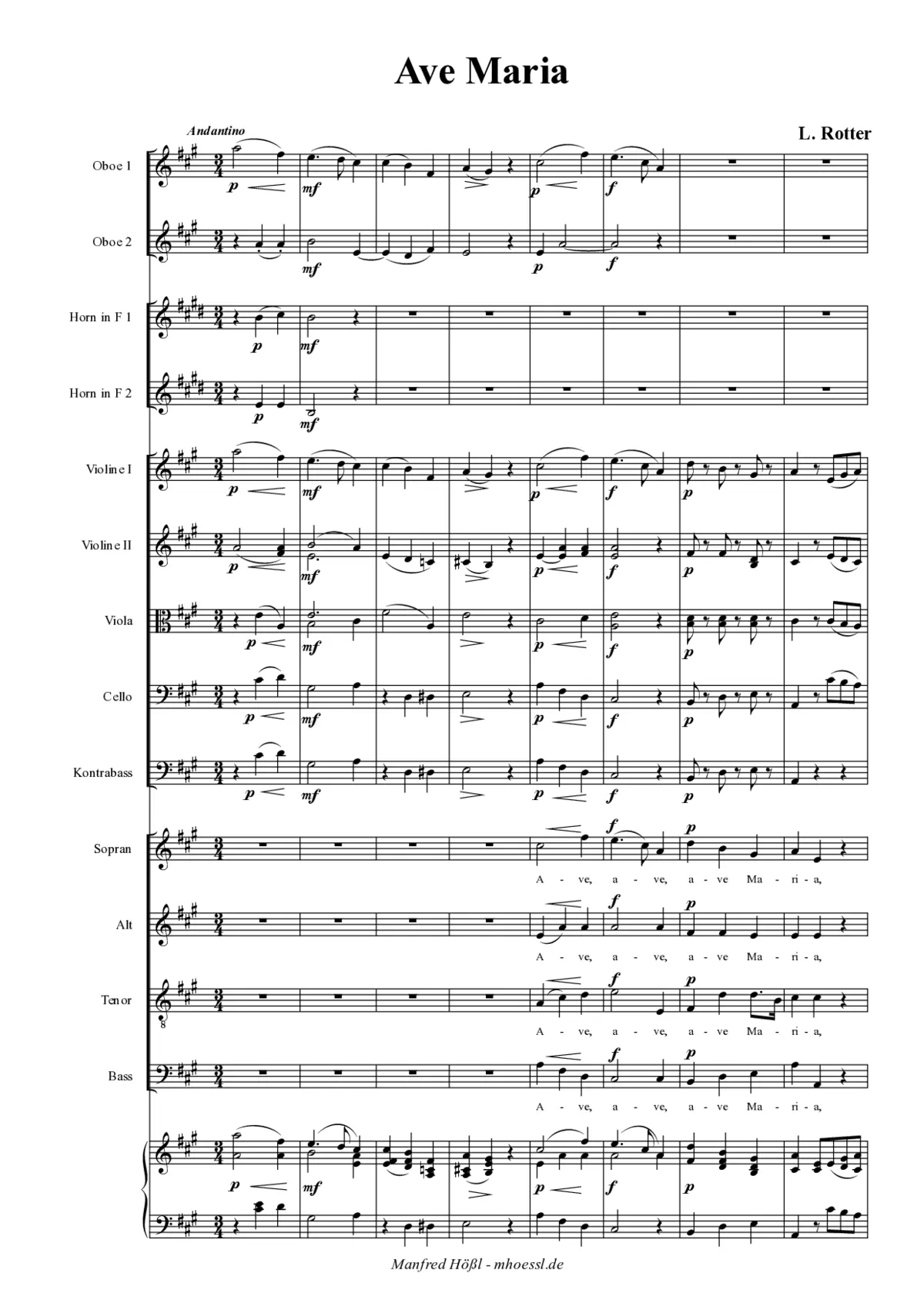 Ave Maria - Page 1
