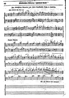 Menuet in C major