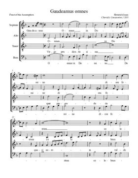 Gaudeamus omnes (Assumptio)