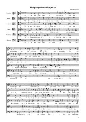 Tibi progenies unica patris a6