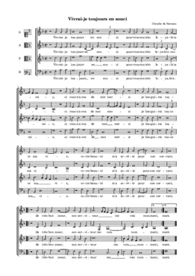 Vivrai-je toujours en souci