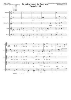 In exitu Israel de Aegypto