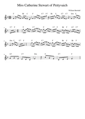 Miss Catherine Stewart of Pettyvaich