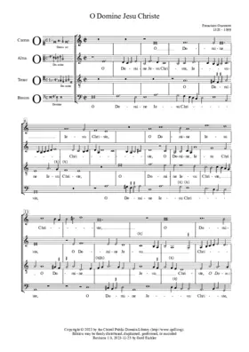 O Domine Jesu Christe