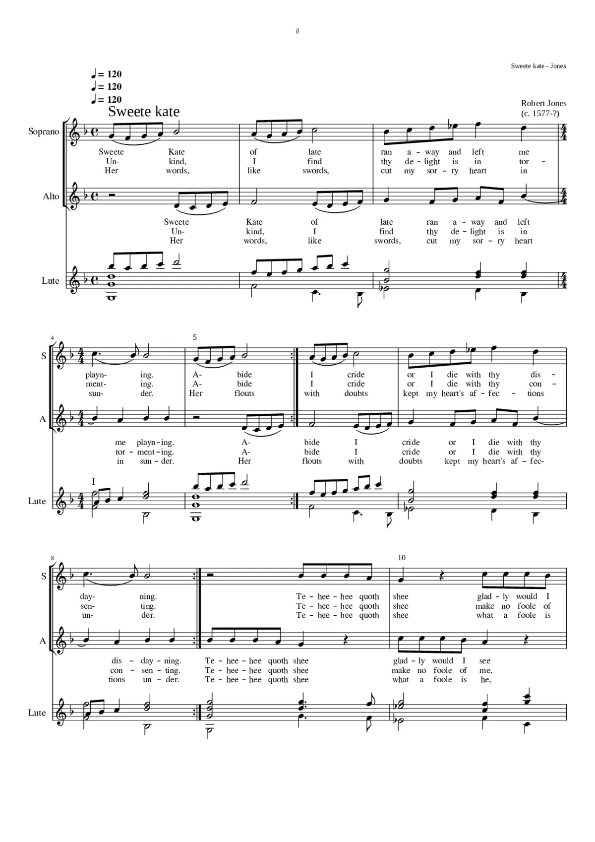 Sweete Kate - Page 1