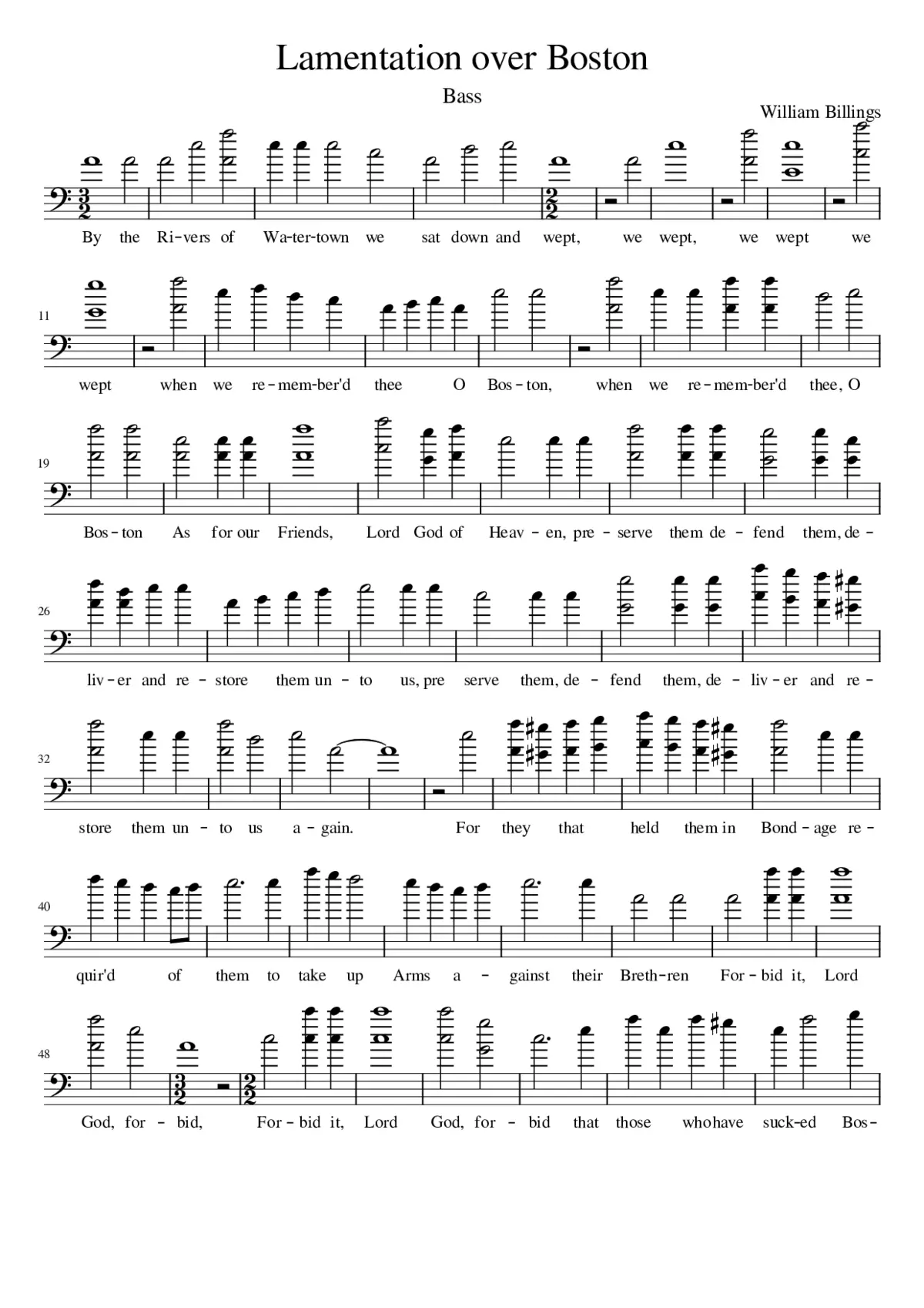 Lamentation over Boston - Page 1