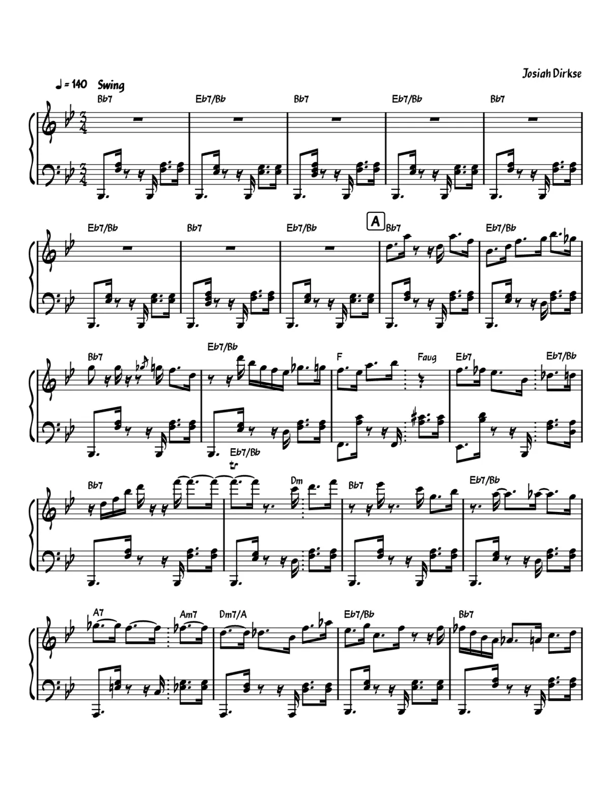Jazz Piano (Work In Progress) - Page 1