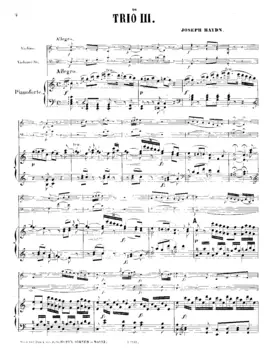 Piano Trio in C major